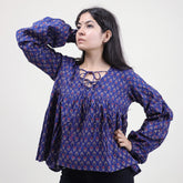 Blue Booti Handmade Cotton Women&