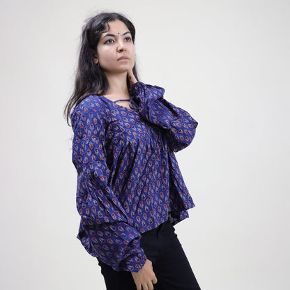 Blue Booti Handmade Cotton Women&