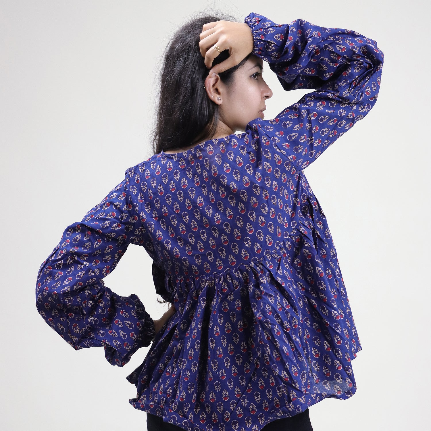 Blue Booti Handmade Cotton Women&