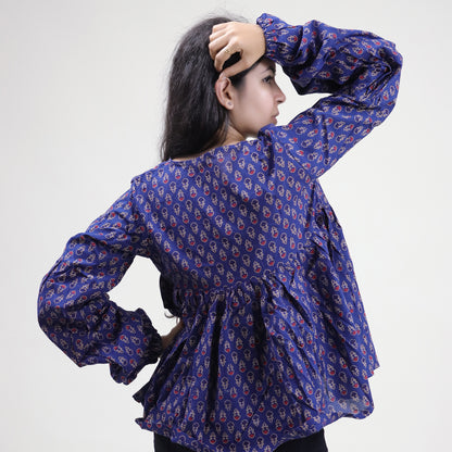 Blue Booti Handmade Cotton Women&