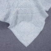 Blue Floral Hand Block Printed Machine Quilts Best Cotton Blanket