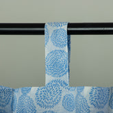 Blue Floral Indian Handmade Cotton Curtains Online