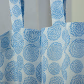 Blue Floral Indian Handmade Cotton Curtains Online