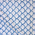 Blue Geometrical Pure Cotton Hand Block Print Fabric