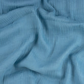 Blue Halloween Cotton Gauze Fabric By The Yard