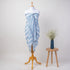 Blue Hand Block Print Beach Sarong Wrap For Women