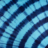 Blue Hand Tie Dye Cotton Shibori Fabric Online