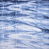 Blue Tie And Dye Sibori Summer Fabric