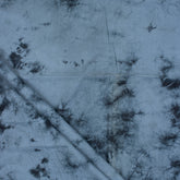 Blue Tie Dye Organic Cotton Shibori Fabric