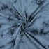 Blue Tie Dye Organic Cotton Shibori Fabric