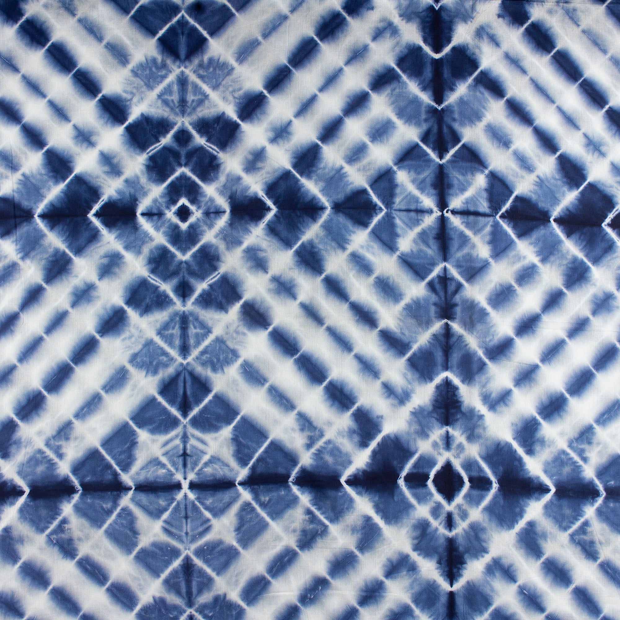 Blue Tie and Dye Fabric By Yard