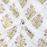 Boota Hand Blcok Running Cotton Fabric