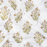 Boota Hand Blcok Running Cotton Fabric