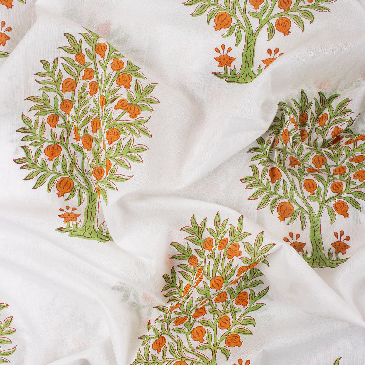 Boota Print Indian Hand Block Cotton Cloth Fabric – DMAASA