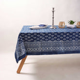 Booti Hand Block Printed Pure Cotton Dining Table Cloth