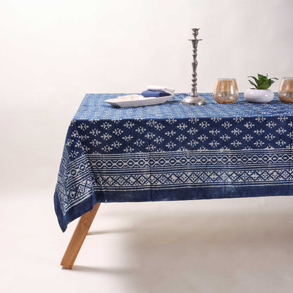 Booti Hand Block Printed Pure Cotton Dining Table Cloth