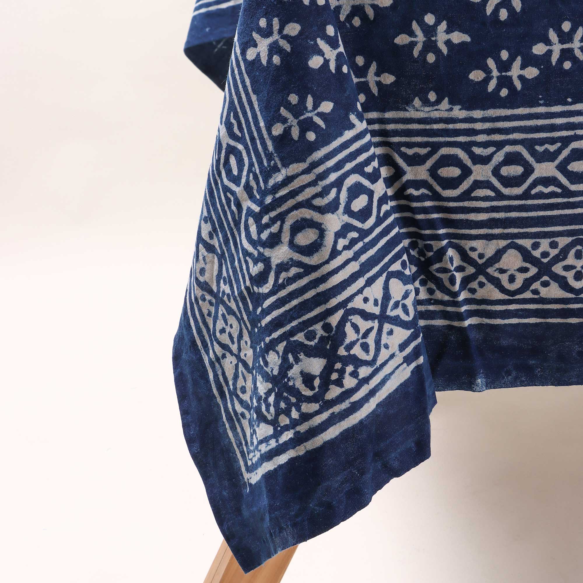 Booti Hand Block Printed Pure Cotton Dining Table Cloth