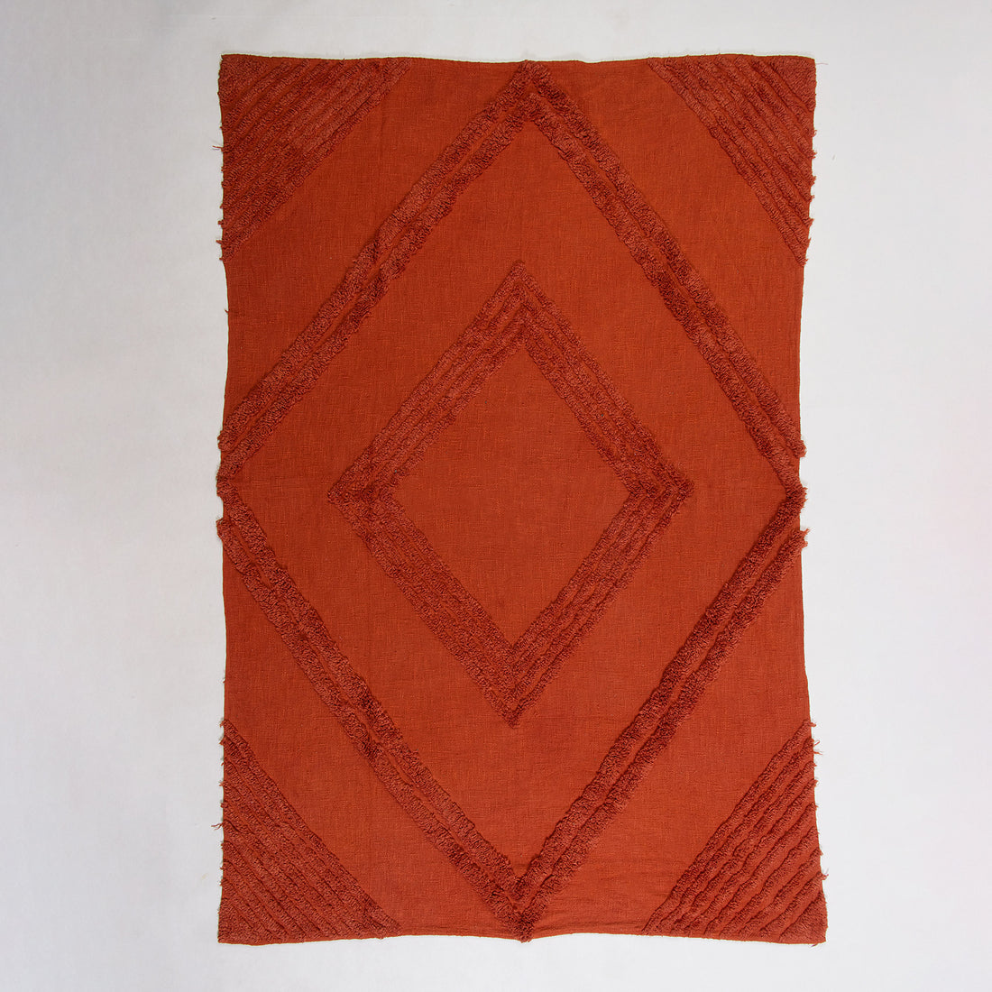 Brown Solid Hand Dyed Soft Throw Blanket for Couch, Beds