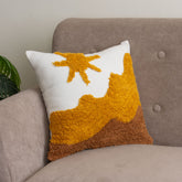 Sun & Mountain Design Tufted Cushion Cover