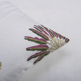 Palm Hand Block Printed Cotton Cushion Cover