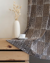 Cafe Curtain - Hand Block Printed Cotton Curtains Set