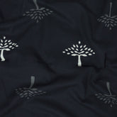 Cotton Black and White Fabric