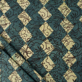 Cotton Hand Block Print Dabu Kantha Fabric