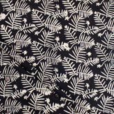 Cotton Hand Block Printed Black and White Fabrics
