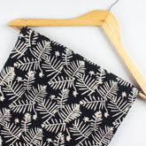 Cotton Hand Block Printed Black and White Fabrics