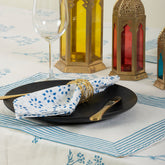 Cotton Hand Block Printed Coffe Table Runner