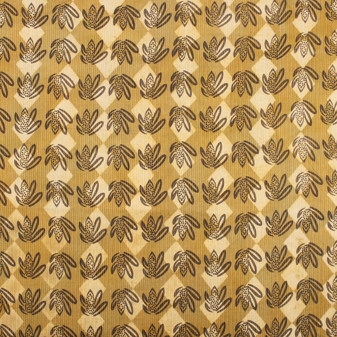 Cotton Hand Block Printed Dabu Kantha Fabric