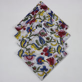 Cotton Hand Block Printed Dining Table Napkins