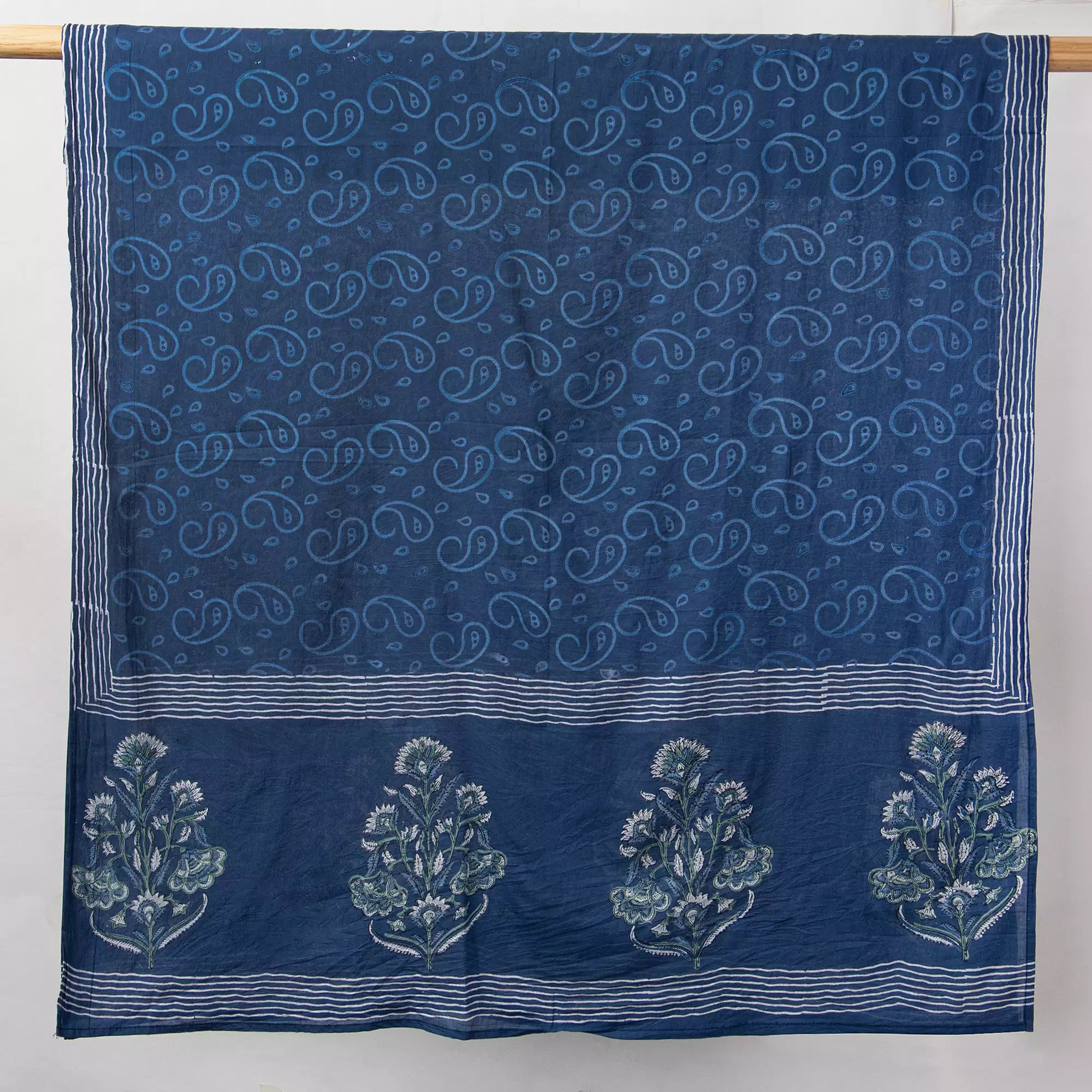 Cotton Hand Block Printed Dupatta for Ladies