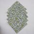 Cotton Napkins Indian Block Printed Green Floral Handmade