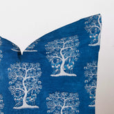 Cotton Printed Indigo Cushion Cover