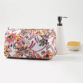 Cotton Set of 3 Travel Toiletry Bag with Pockets 