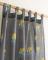 Curtains for Windows Block Print Style