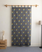 Curtains for Windows Block Print Style