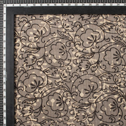 Dabu Block Printed Organic Cotton Natural Kantha Fabric