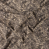 Dabu Block Printed Organic Cotton Natural Kantha Fabric