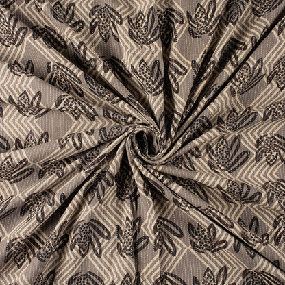Dabu Cotton Hand Block Printed Kantha Fabric By Yard