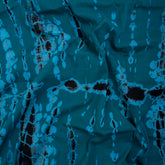Dark Green Tie Dye Shibori Fabric