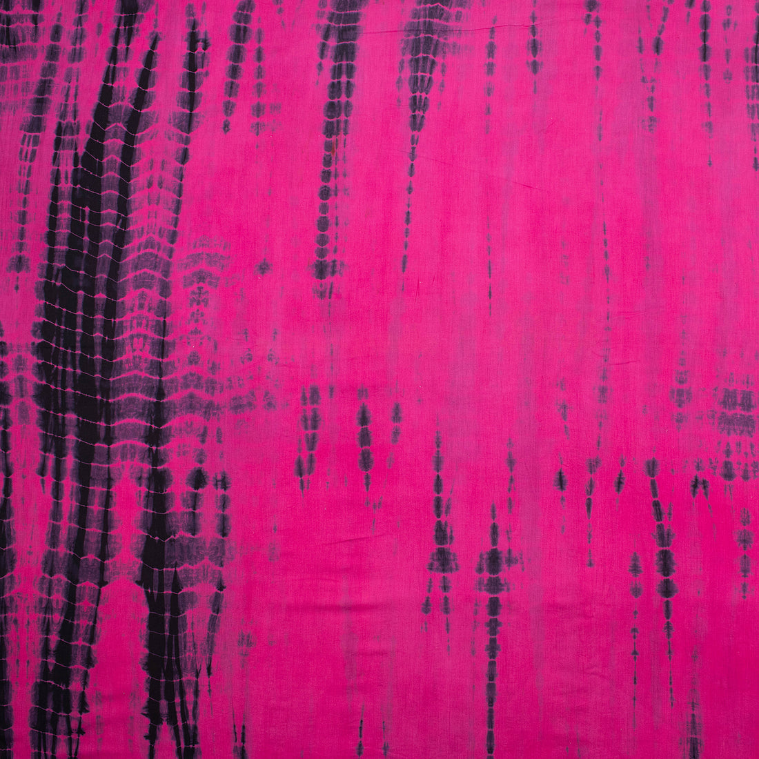 Dark Pink Tie Dye Shibori Fabric