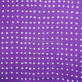 Dark Purple Pure Cotton Tie Dye Shibori Fabric