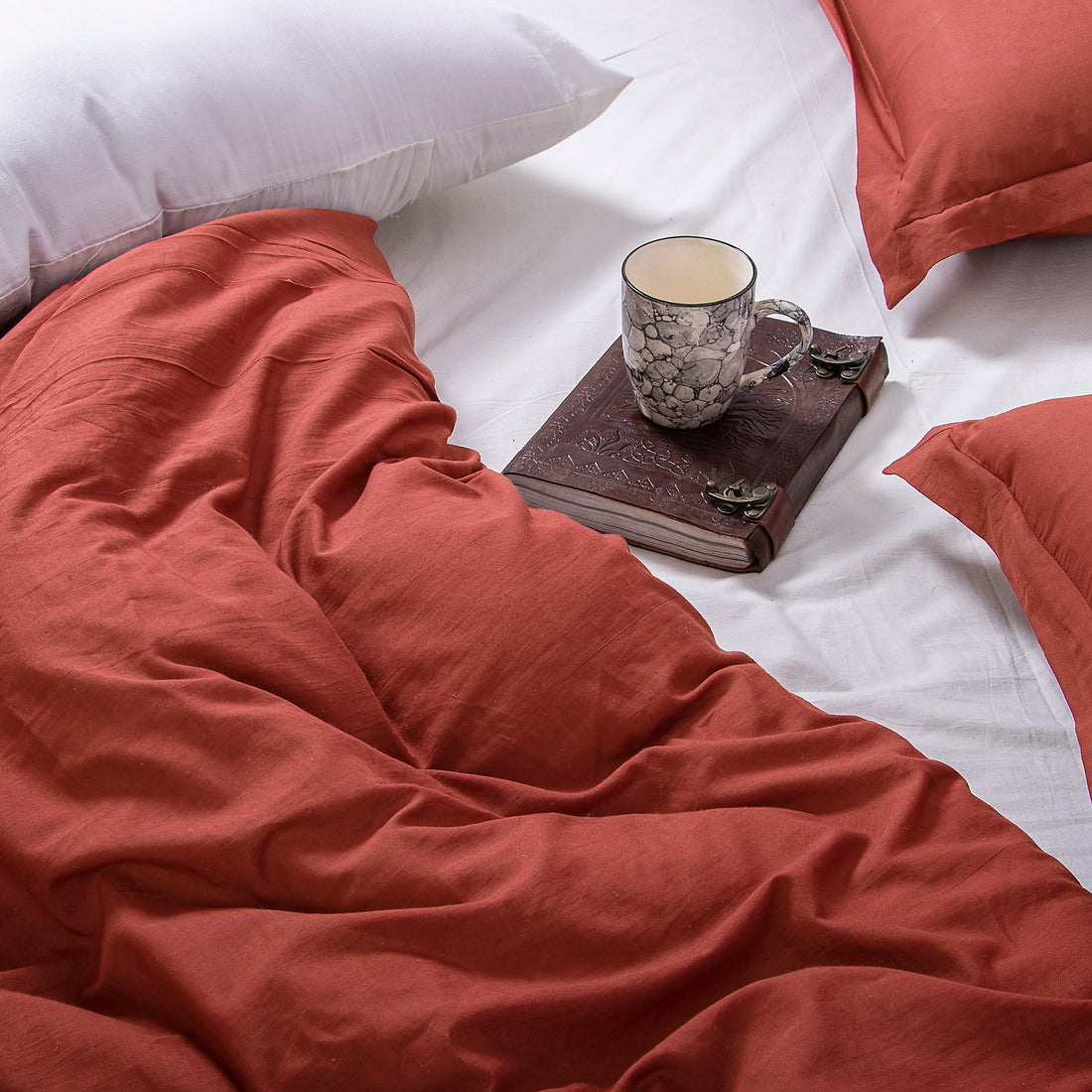 Decorative 100% Cotton Cover Duvet With Pillow Cover