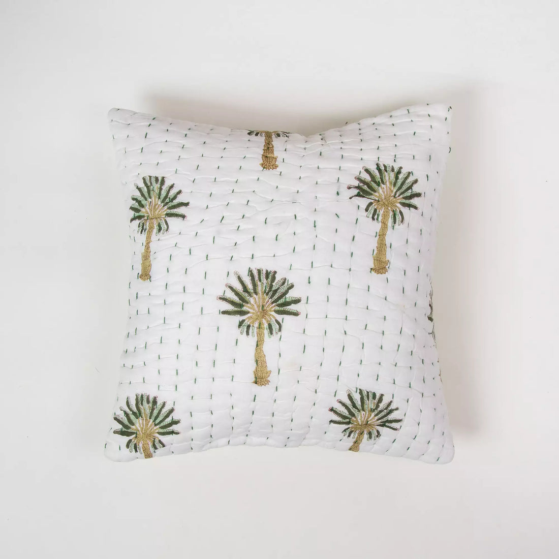 Decorative Block Printed Kantha Cotton Cushion Cover For Sofa