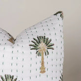 Decorative Block Printed Kantha Cotton Cushion Cover For Sofa