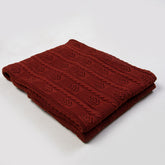 Decorative Handmade Maroon Sofa Throws