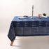 Decorative Leaf Hand Block Printed Cotton Table Cloth
