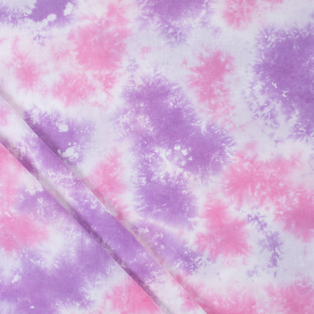 Decorative Pink Tie Dye Handmade Clothing Cotton Fabric